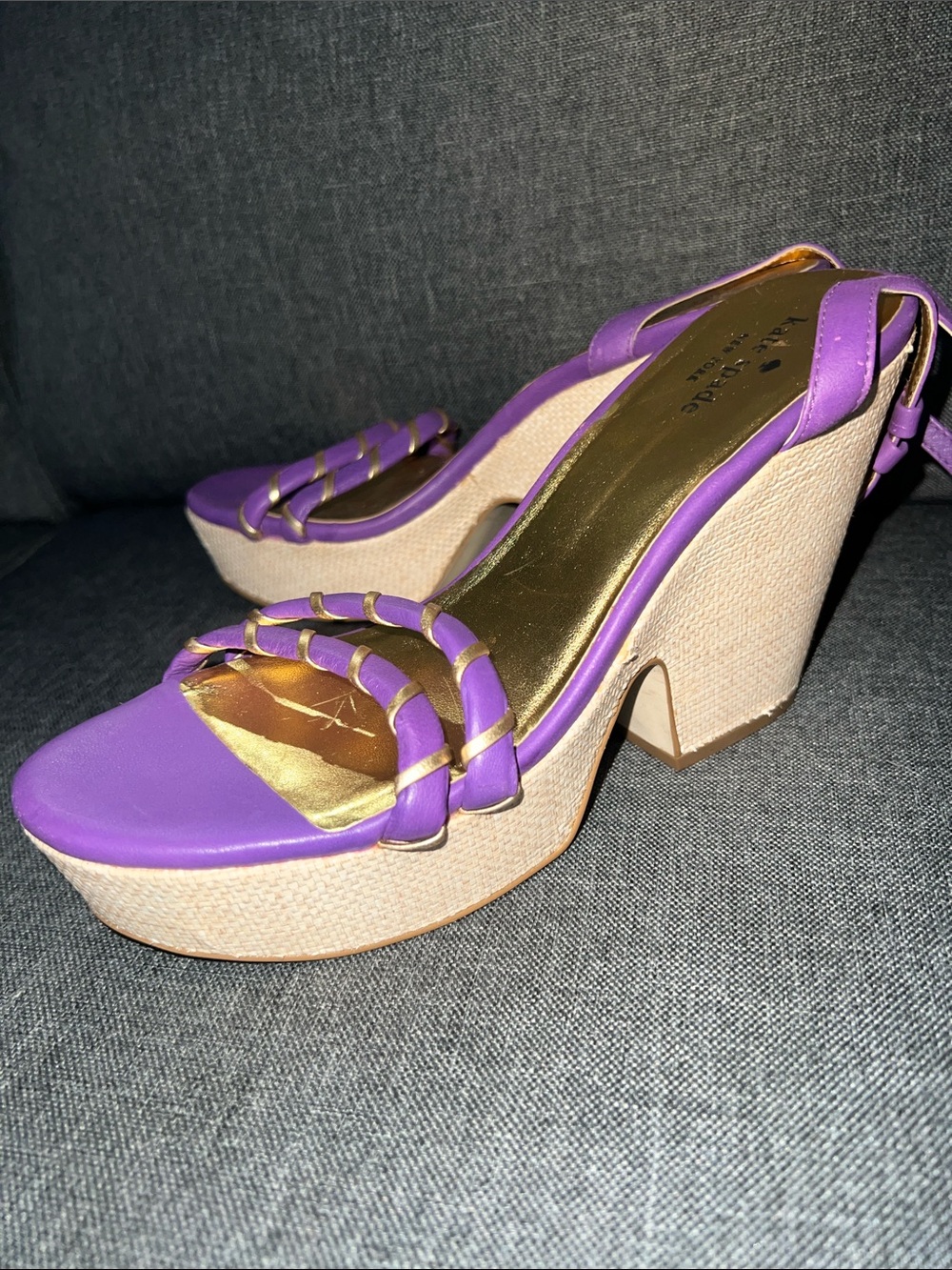 Kate spade size 8 wedge